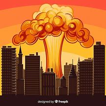 Image result for Cartoon Nuke Explosion