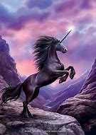 Image result for Unicorn Black and Red