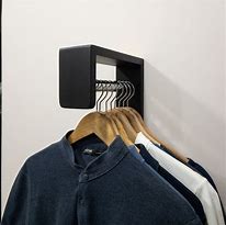 Image result for Wall Mounted Clothing Rack