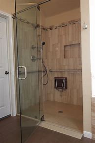 Image result for Handicap Shower Doors Glass