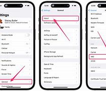 Image result for iPhone IMEI Settings