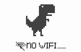 Image result for No WiFi Dinosaur