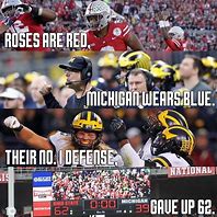 Image result for Ohio Beat Michigan Meme
