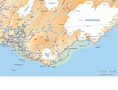 Image result for Southern Iceland Map