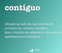 Image result for contiguo