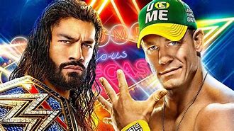 Image result for John Cena vs Roman Reigns