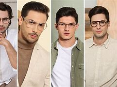 Image result for Eyeglasses for Oblong Face Men