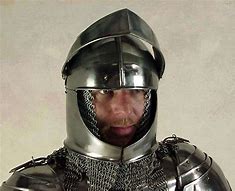Image result for Medieval Helmet Open