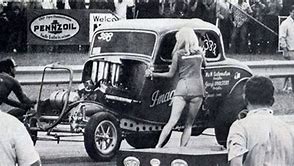 Image result for Gasser Drag Car and Girls