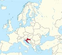 Image result for Croatia On Europe Map