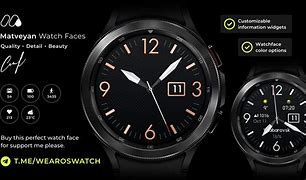 Image result for Wearos Clean Analog Watch Face