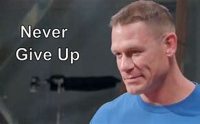 Image result for John Cena T-Shirt Never Give Up
