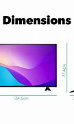Image result for Samsung TV Dimensions 6.5 Inched Diagnoal