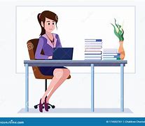 Image result for People Sitting in the Office Cartoon