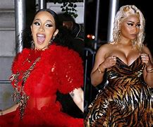 Image result for Nicki Minaj vs Cardi B Outfits