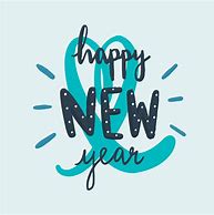 Image result for Happy New Year Word Design Typography