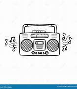 Image result for Boombox Drawing