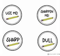 Image result for Draw Sharp and Dull