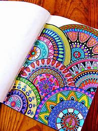 Image result for Colorful Zentangle Patterns Easy