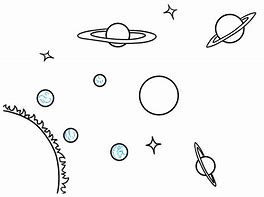 Image result for Solar System Cartoon Darwing