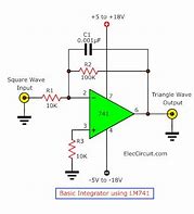 Image result for LM741 Circuit