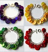 Image result for Homemade Button Jewelry