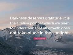 Image result for Gratitude for Darkness Quotes