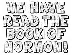 Image result for Book of Mormon Printable Schedule