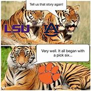 Image result for Clemson Tiger Meme