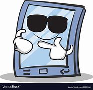 Image result for Tablet Cartoon with News