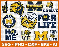 Image result for Michigan Wolverines Football Clip Art