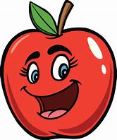 Image result for Cartoon Apple with Seeds