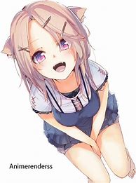 Image result for Anime Cat Girl PNG