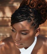 Image result for Formal Hairstyles for Locs
