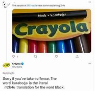 Image result for Crayola Negro Meme