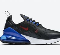 Image result for Nike Air Max 270 Black Photo Blue