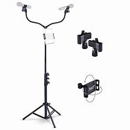 Image result for Double Microphone Stand