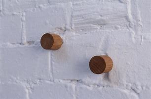 Image result for Oak Wall Robe Hooks