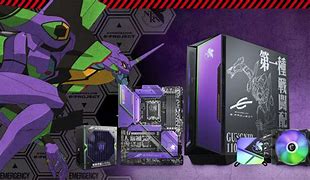 Image result for Purple PC Case Evangelion