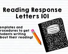 Image result for Reading Response for Middle School