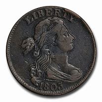 Image result for 1803 Draped Bust Large Cent