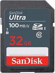 Image result for SanDisk Ultra 32GB SD Card