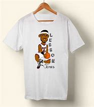 Image result for LeBron James Shirt Black and White