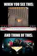 Image result for Rat Hole Pizza Meme