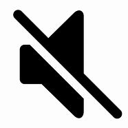 Image result for Mute Icon Transparent