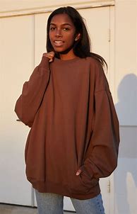 Image result for Brown Women Sweatshirt