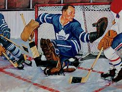 Image result for Ice Hockey Paintings