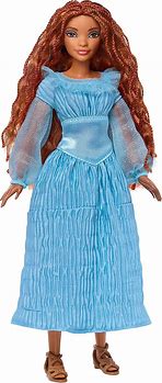 Image result for Ariel Mattel Collectable Blue Dress Ball Gown