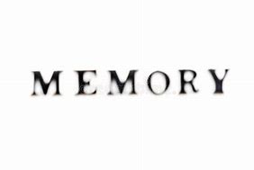 Image result for The Word Memory with White Background