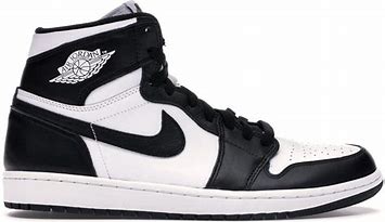Image result for Nike Air Jordan 1 Mid Black White